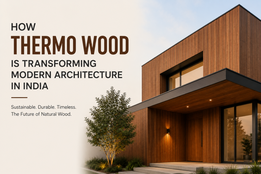 How Thermo Wood Is Transforming Modern Architecture in India