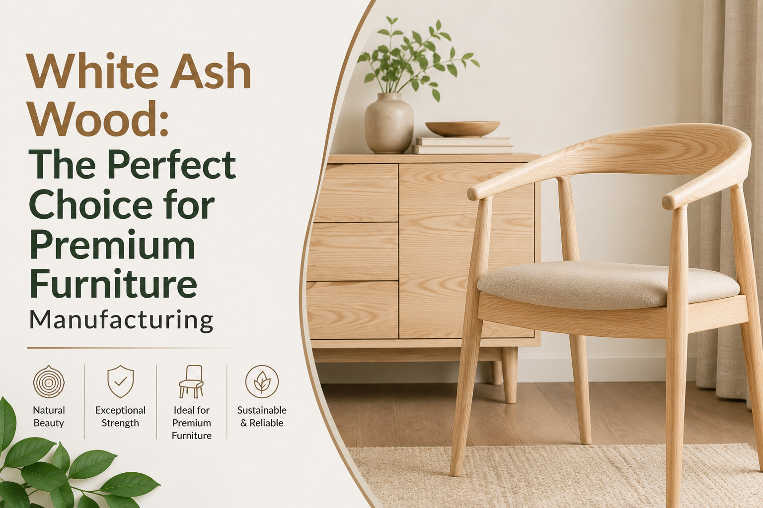 White Ash Wood Furniture