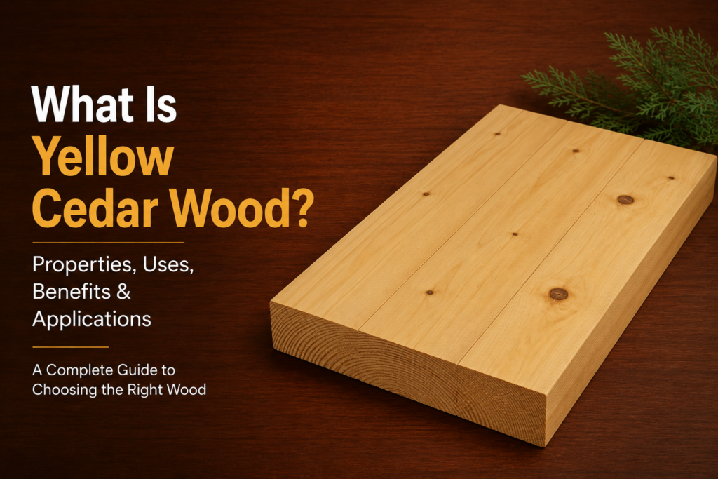 What is yellow cedar wood