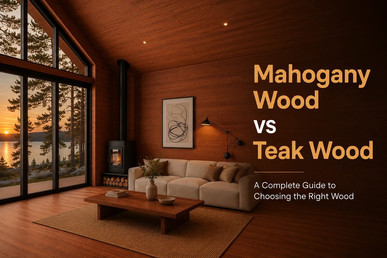 Mahogany Wood vs Teak Wood